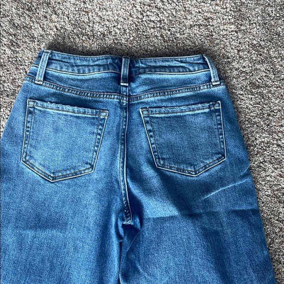 VERVET BY FLYING MONKEY Blue Flare Jeans NWOT 24 - Picture 8 of 9